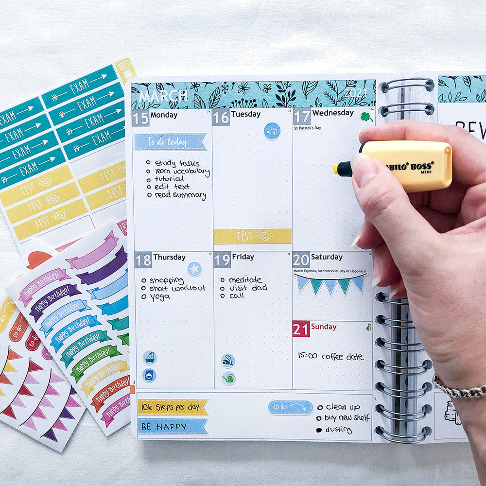 Inspirationsguide till vår Bullet Journal-almanacka 10 idéer till ditt bujo-uppslag