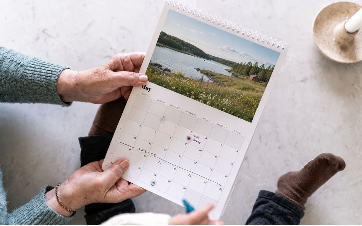 Så gör du en fotokalender med egna bilder - Personal Planner