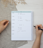 a4 almanacka - spiralbindning - storlek a4 (almanacka)