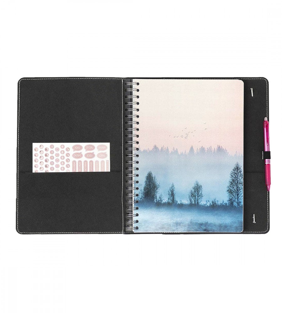 fodral almanacksfodral amazing case - storlek a4 - svart (pappersfodral) svart