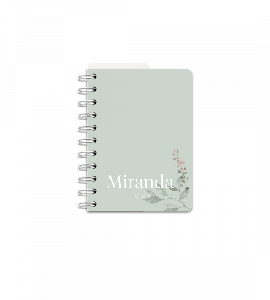 liten anteckningsbok - spiralbindning - storlek liten (mixbok)