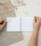 mellan anteckningsbok - spiralbindning - storlek mellan (mixbook)