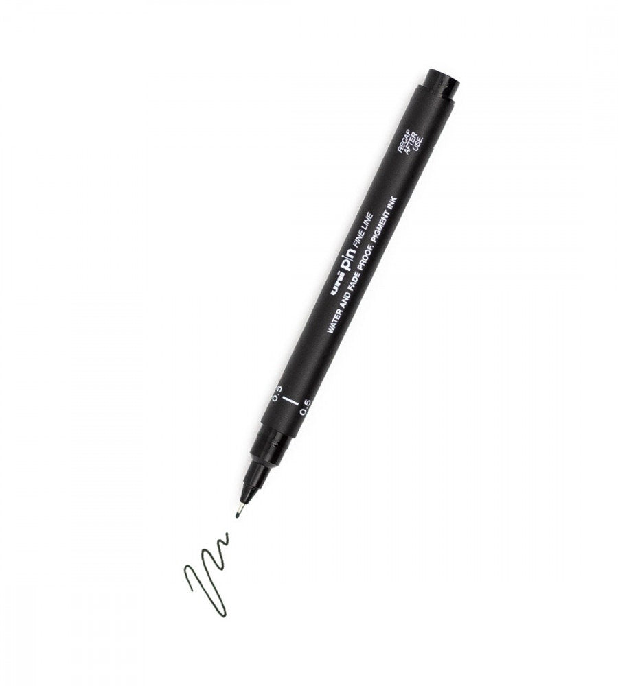 penna fineliner uni pin - svart (uni-pin-fine-line) black
