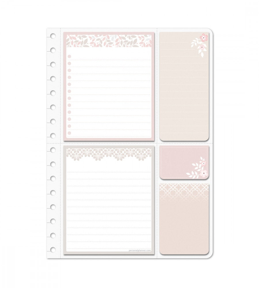 Sticky Notes - Sticky Notes für Kalender - A5, A4 - Pink