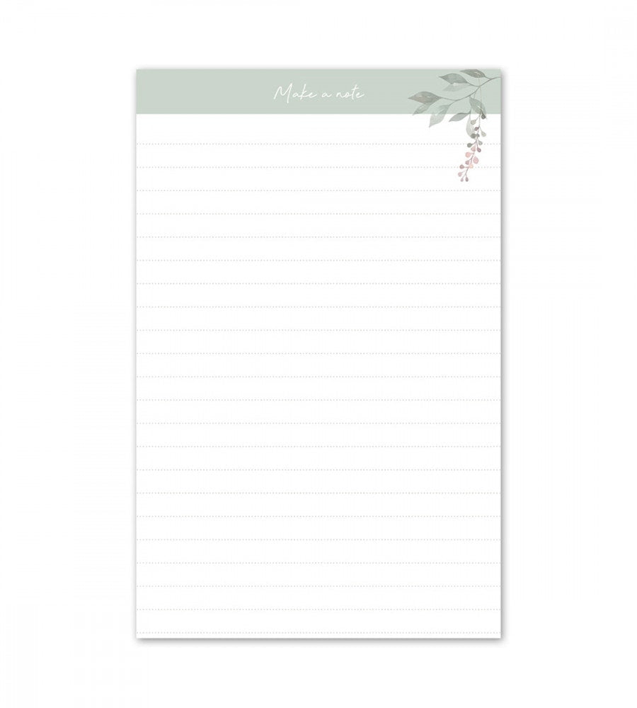 block anteckningsblock bloom a5 - grön (a5) grön