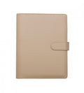 fodral ringpärm till systemkalender - storlek a5 - beige (a5) beige
