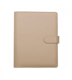 fodral ringpärm till systemkalender - storlek a5 - beige (a5) beige