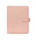 fodral ringpärm till systemkalender - storlek a5 - rosa (a5) rosa