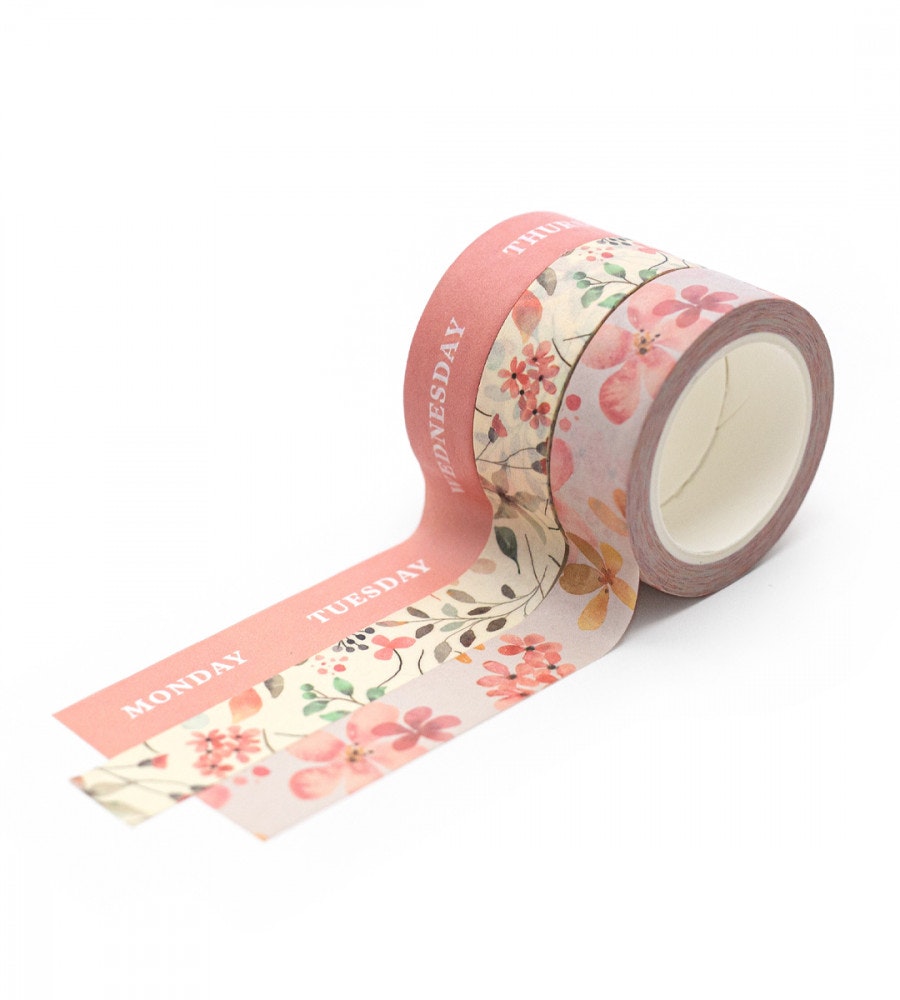 Washi Tape - Washi Tape 3er Set - Apricot