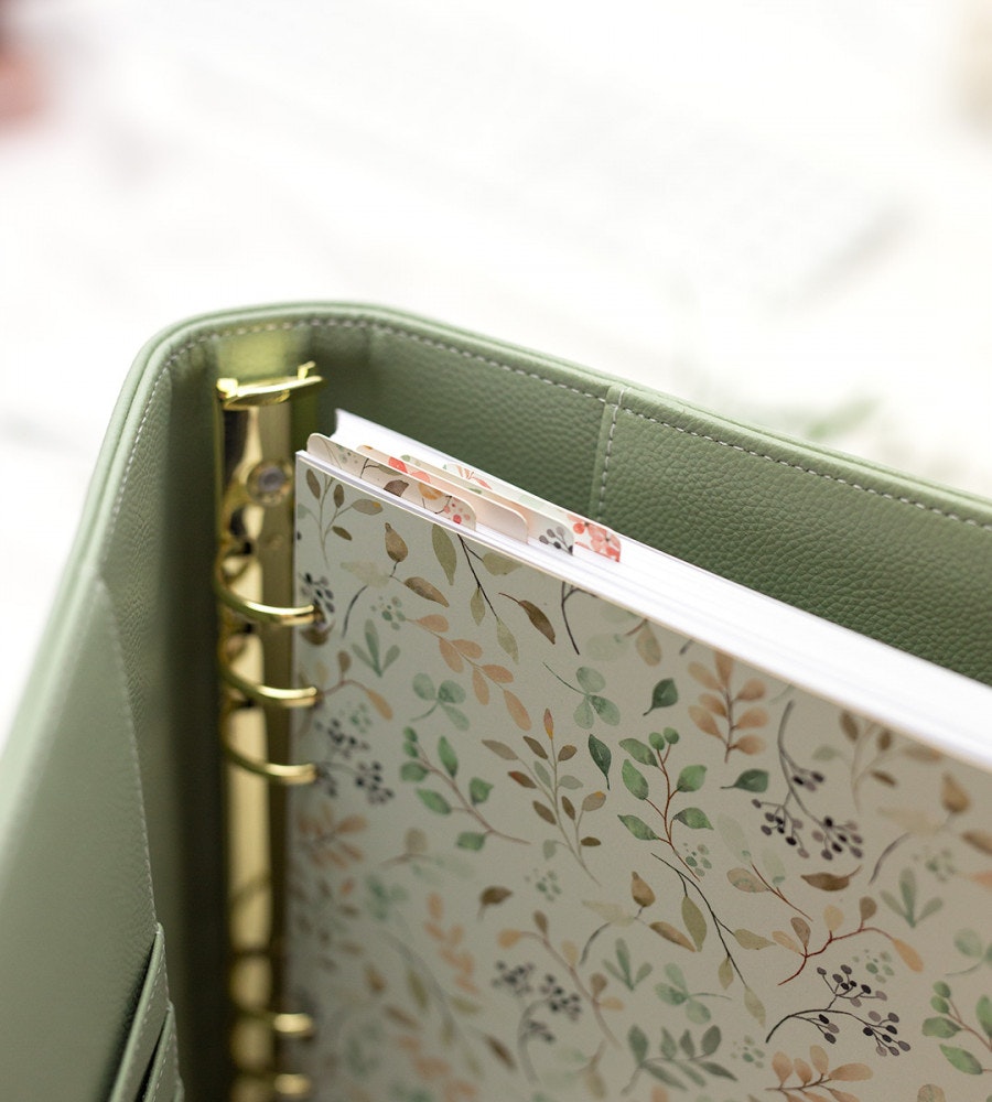 flikar flikar wildflowers till systemkalender - storlek a5 (systemkalender) flerfärgad