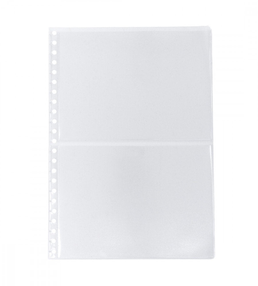 plastficka plastficka till almanacka - storlek a4 - 2 fack (a4) transparent