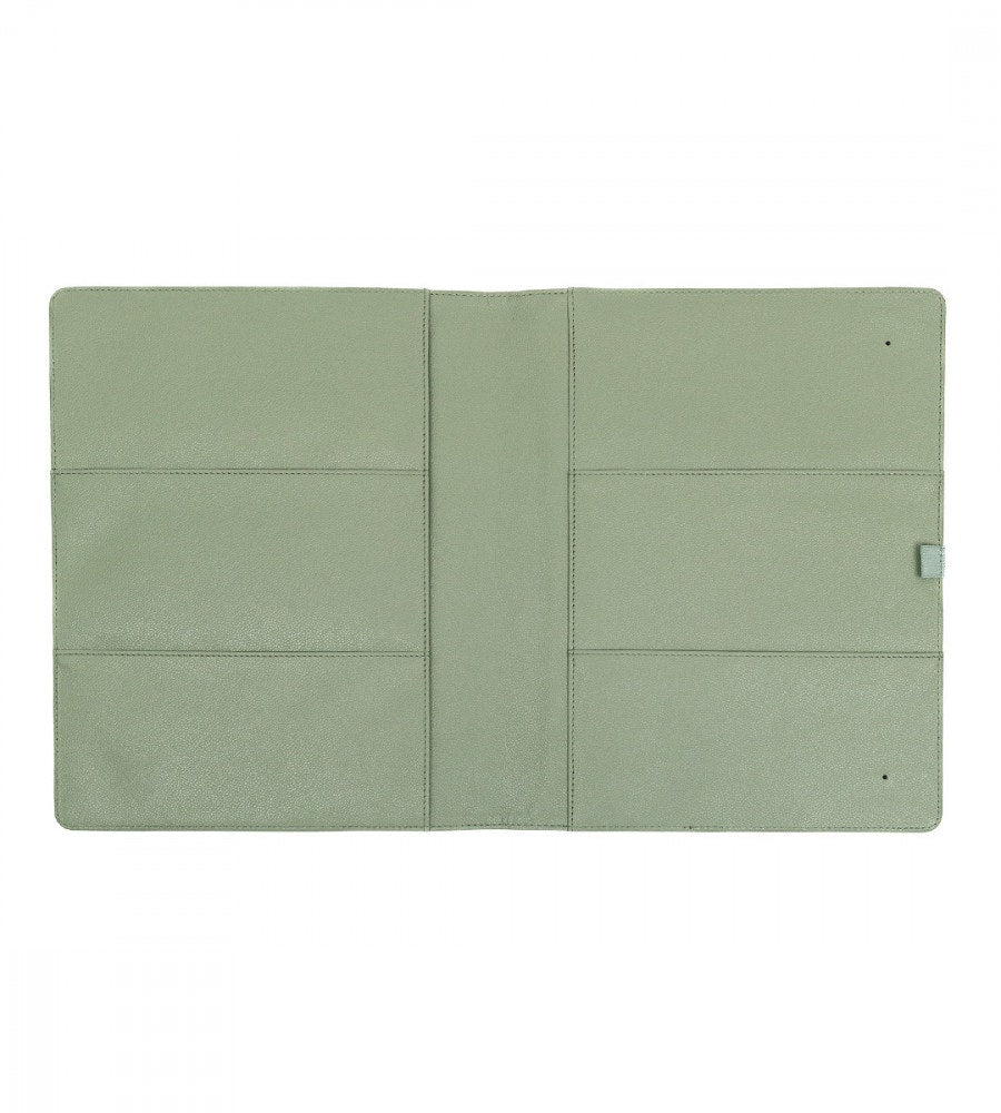 fodral almanacksfodral konstläder - storlek a4 - grön (konstlader) grön
