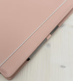 fodral almanacksfodral konstläder - storlek a4 - rosa (konstlader) rosa