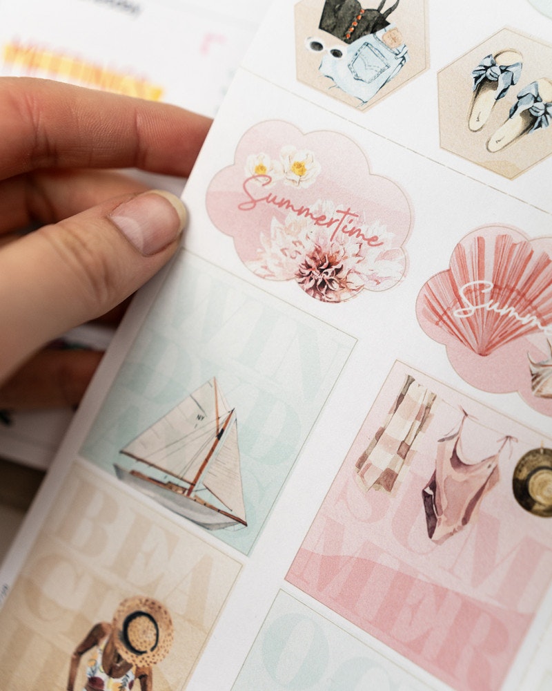 klistermarke klistermärken sunshine (spread) (spread) multicolor