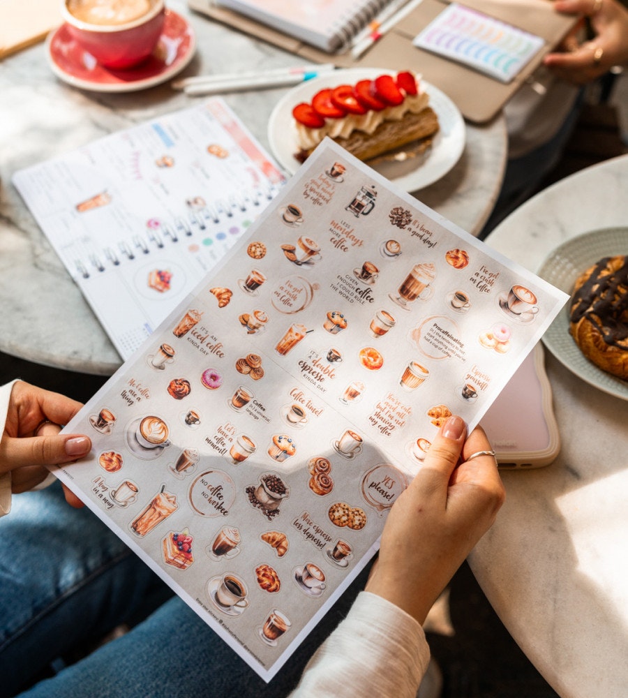 klistermarke klistermärken coffee crush (other-shapes) beige