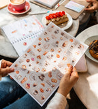 klistermarke klistermärken coffee crush (other-shapes) beige