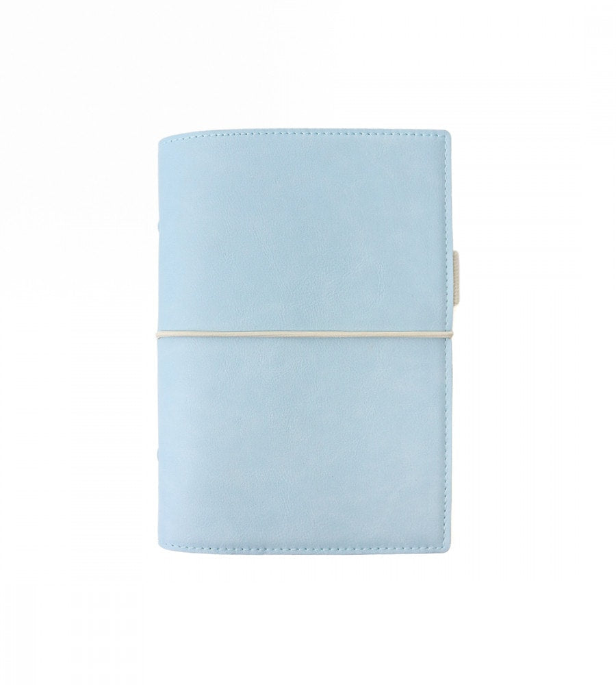 fodral ringpärm filofax domino soft personal organiser - pale blue (personal) pale blue