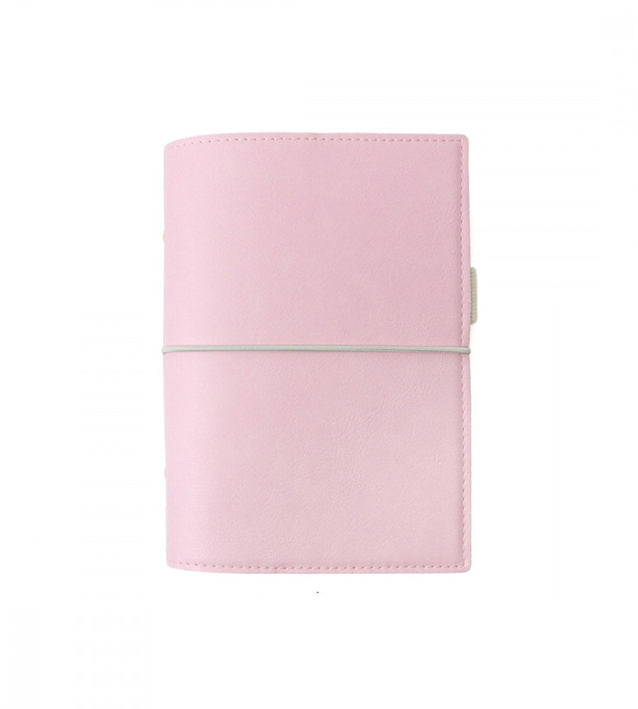 fodral ringpärm filofax domino soft personal organiser - pale pink (personal) pale pink