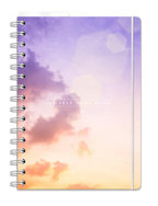 a5 personlig selfcarebok - storlek a5 - spiralbunden (anteckningsbok)