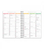 a5 personlig selfcarebok - storlek a5 - spiralbunden (anteckningsbok)