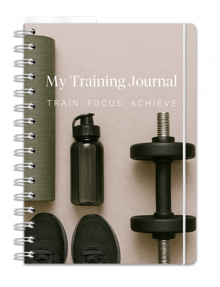 a5 personlig träningsdagbok - storlek a5 - spiralbunden (anteckningsbok)