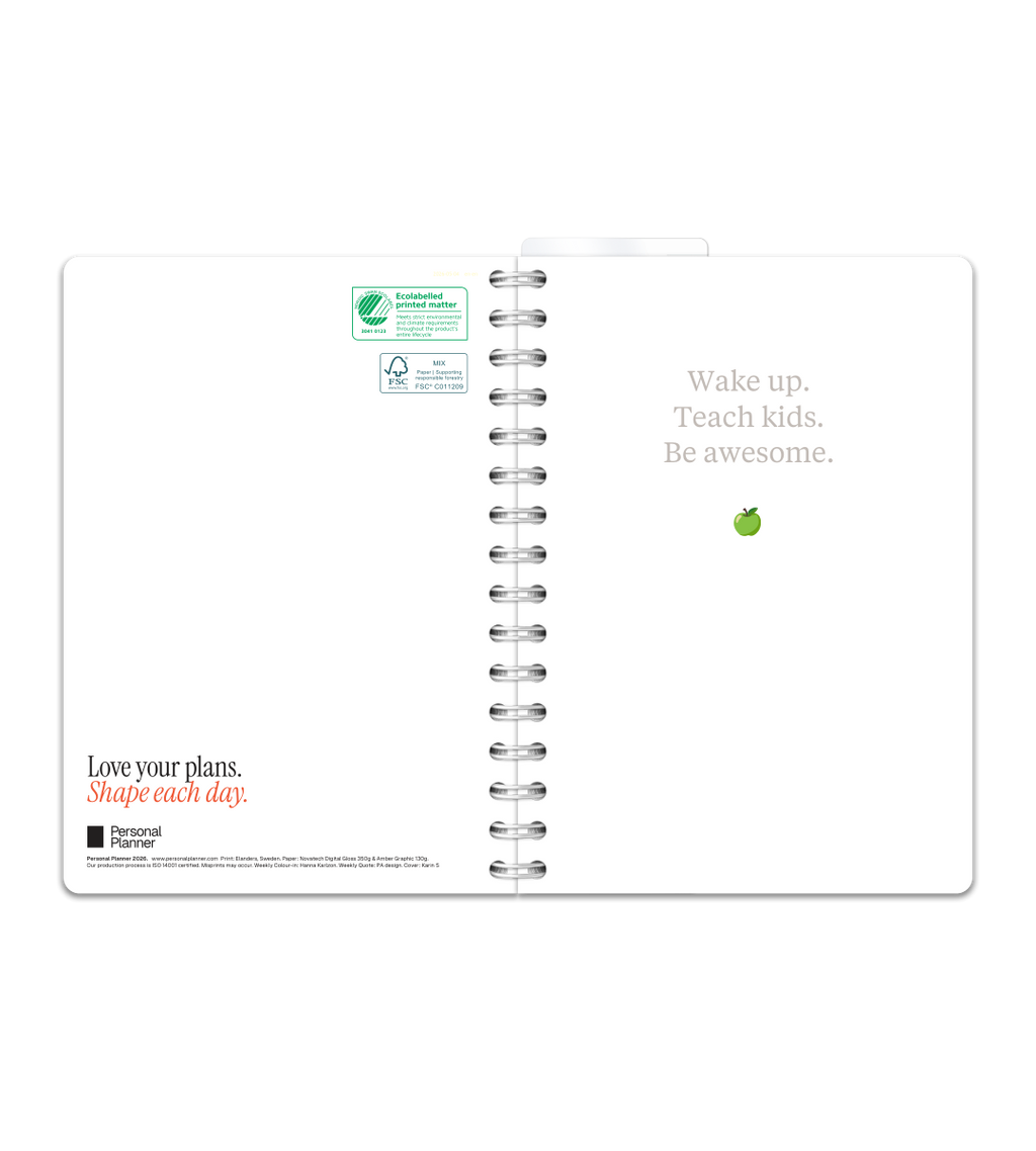 Spiralbindung A5 - Lehrerkalender