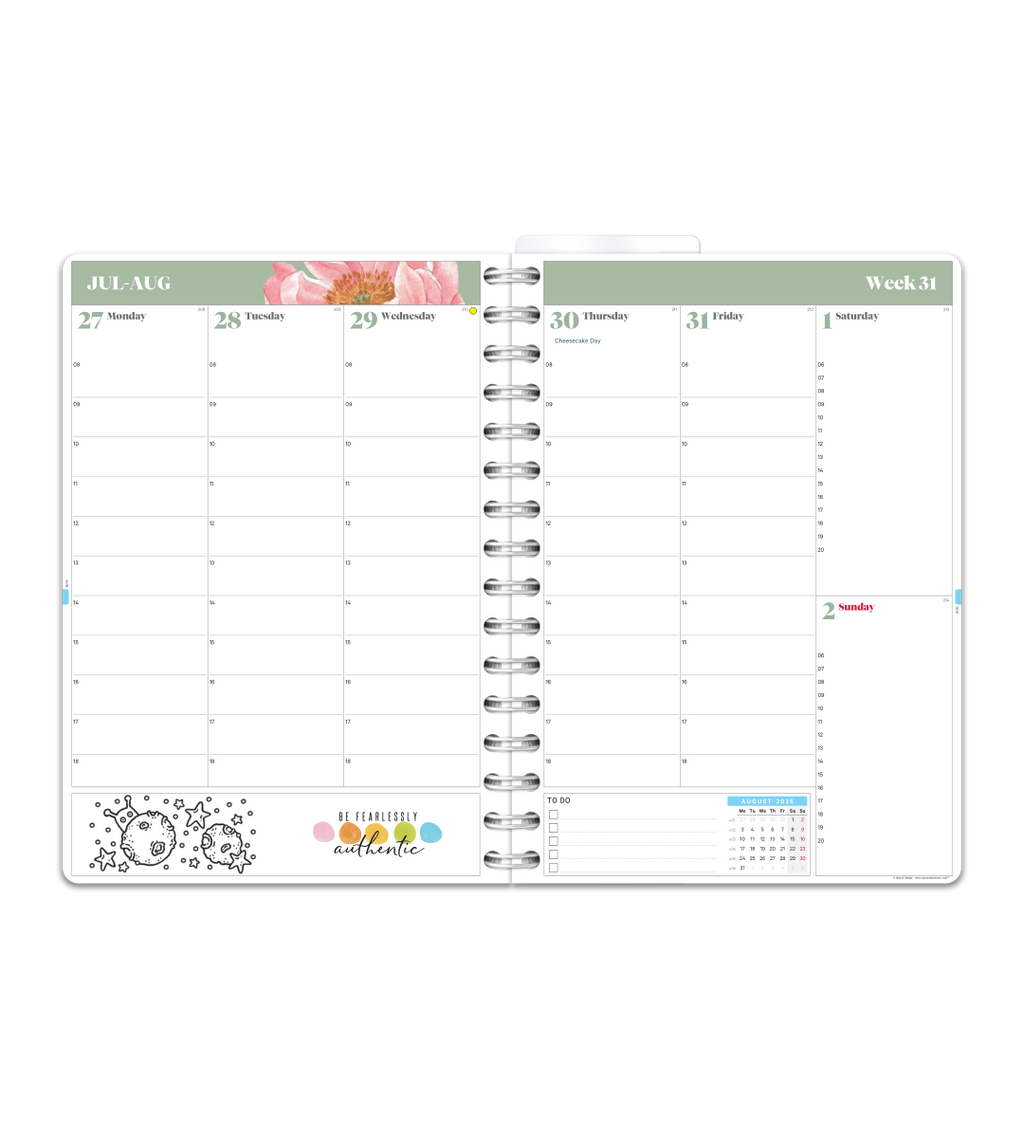 Spiralbindung A5 - Lehrerkalender
