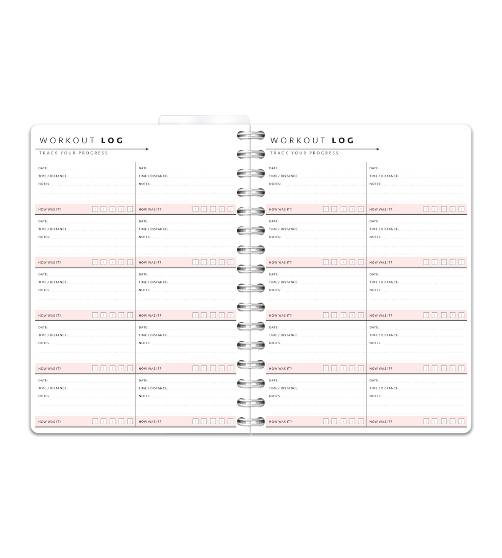 Spiralbindun A5 - Selfcare Journal