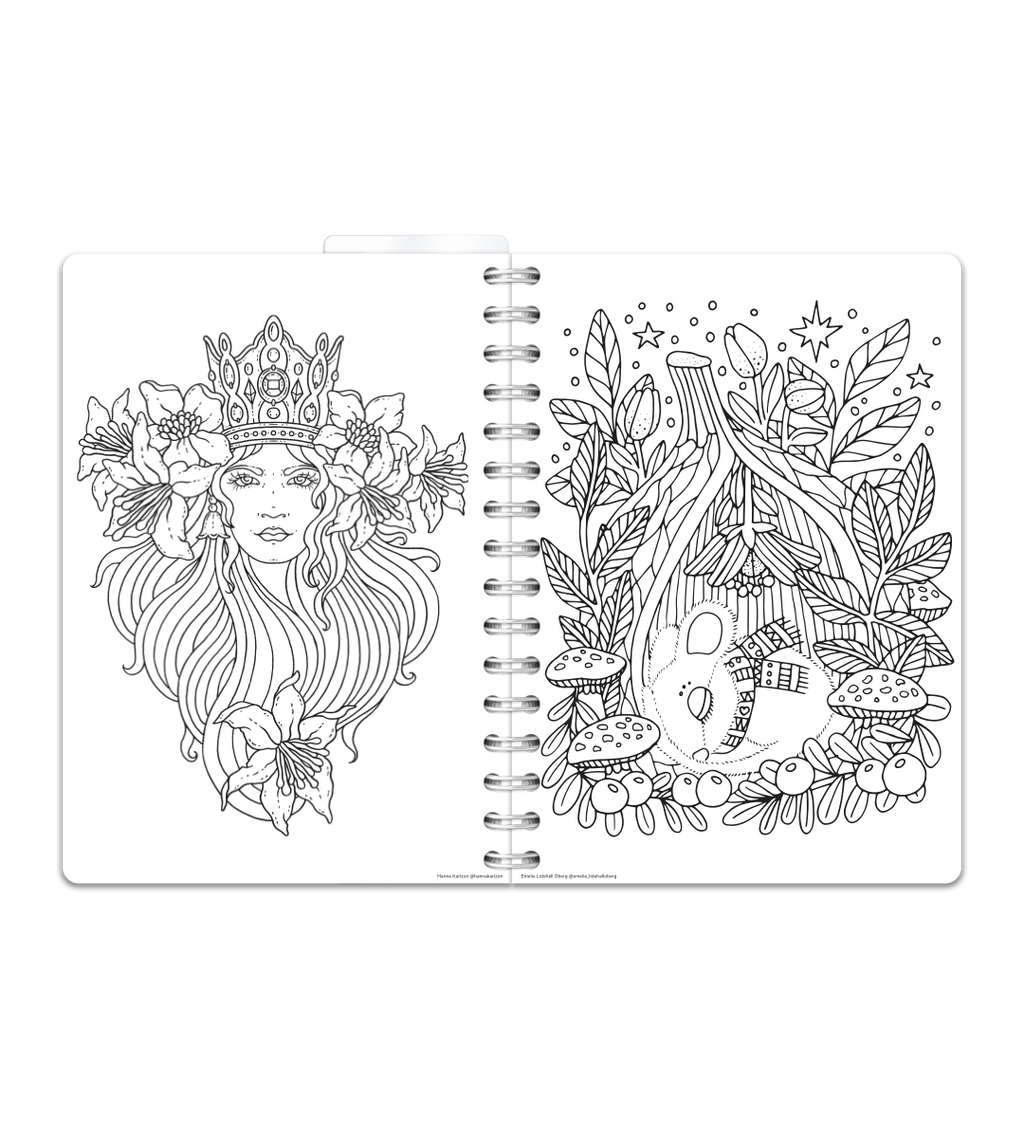 Spiralbindun A5 - Selfcare Journal