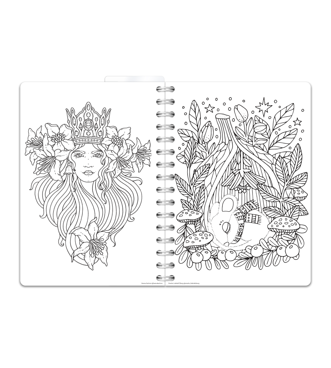 Spiralbindun A5 - Selfcare Journal