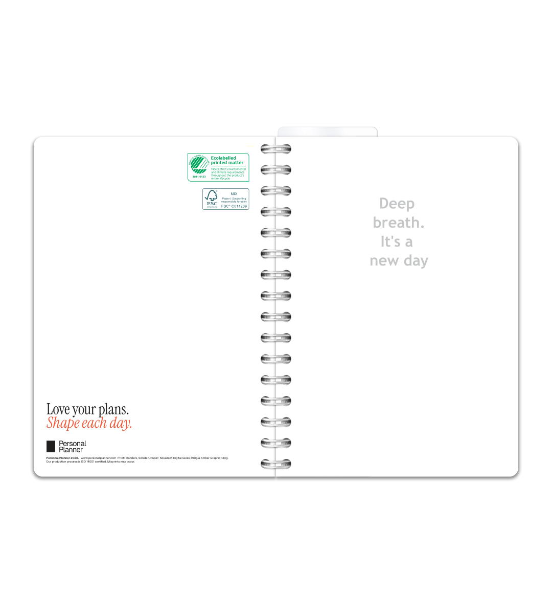Spiralbindun A5 - Selfcare Journal
