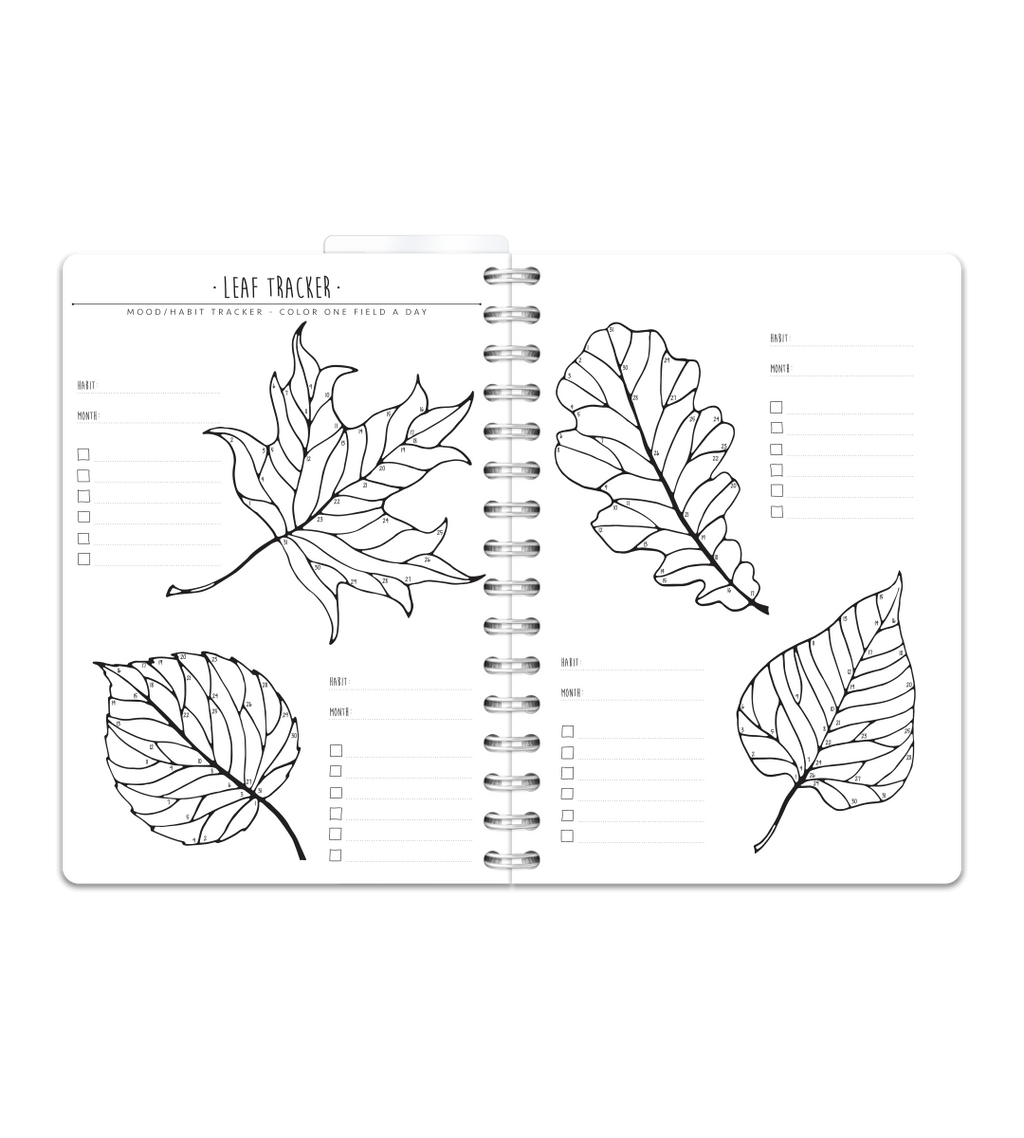 Spiralbindung A5 - Bullet Journal