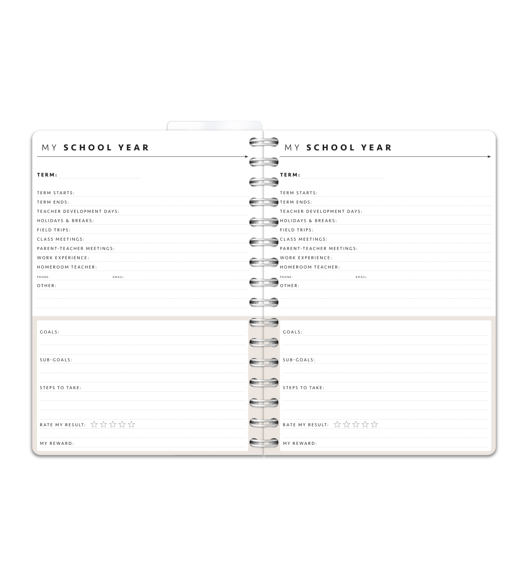 Spiral A5 - Schülerkalender