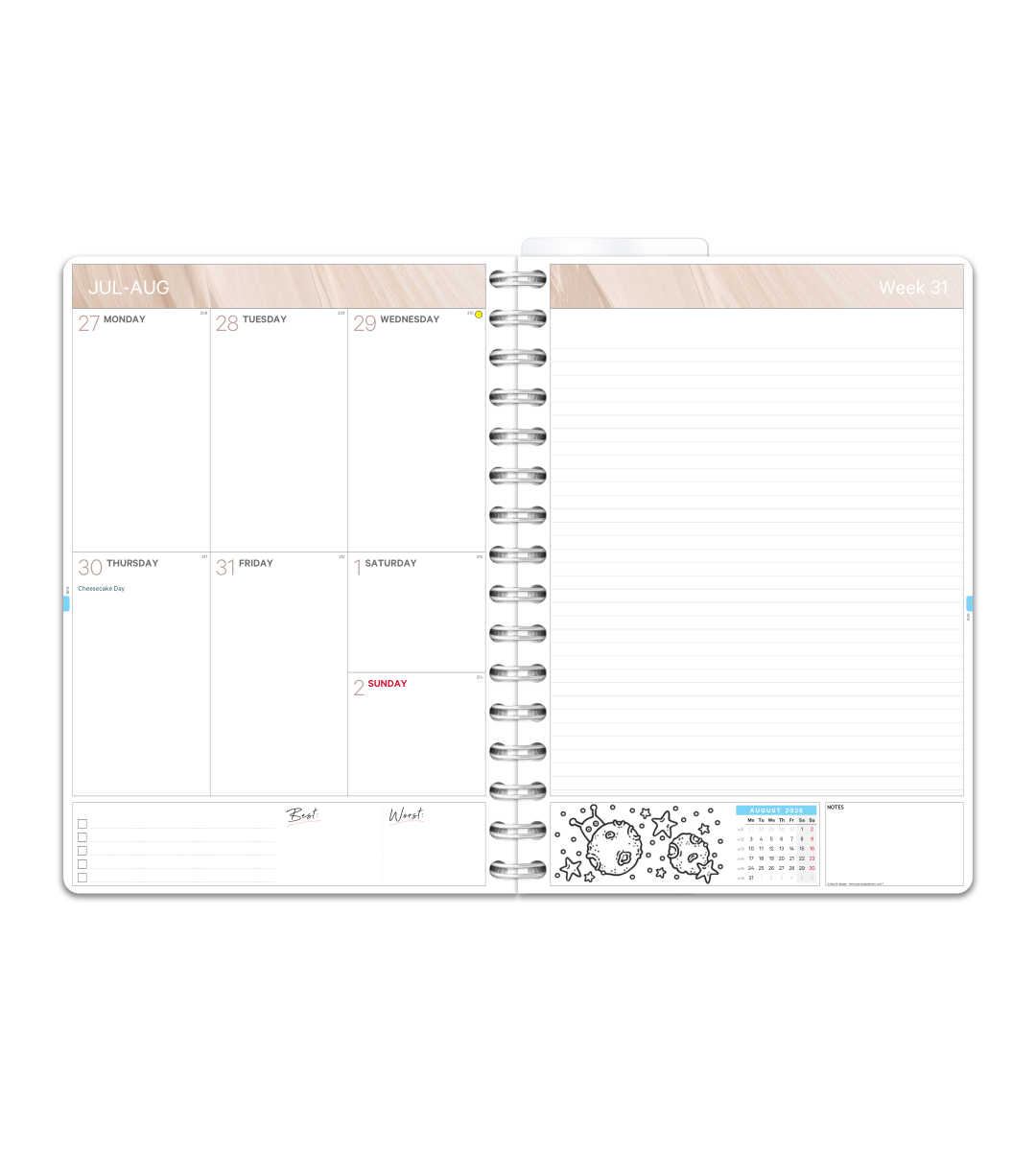 Spiral A5 - Schülerkalender