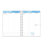 Kalender Smart Design - Spiralbindung A5
