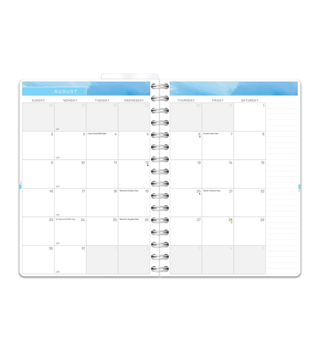 Kalender Smart Design - Spiralbindung A5