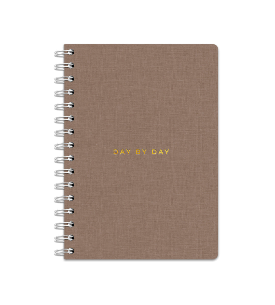 Notebook Brown Canvas - Spiralbindung A5 