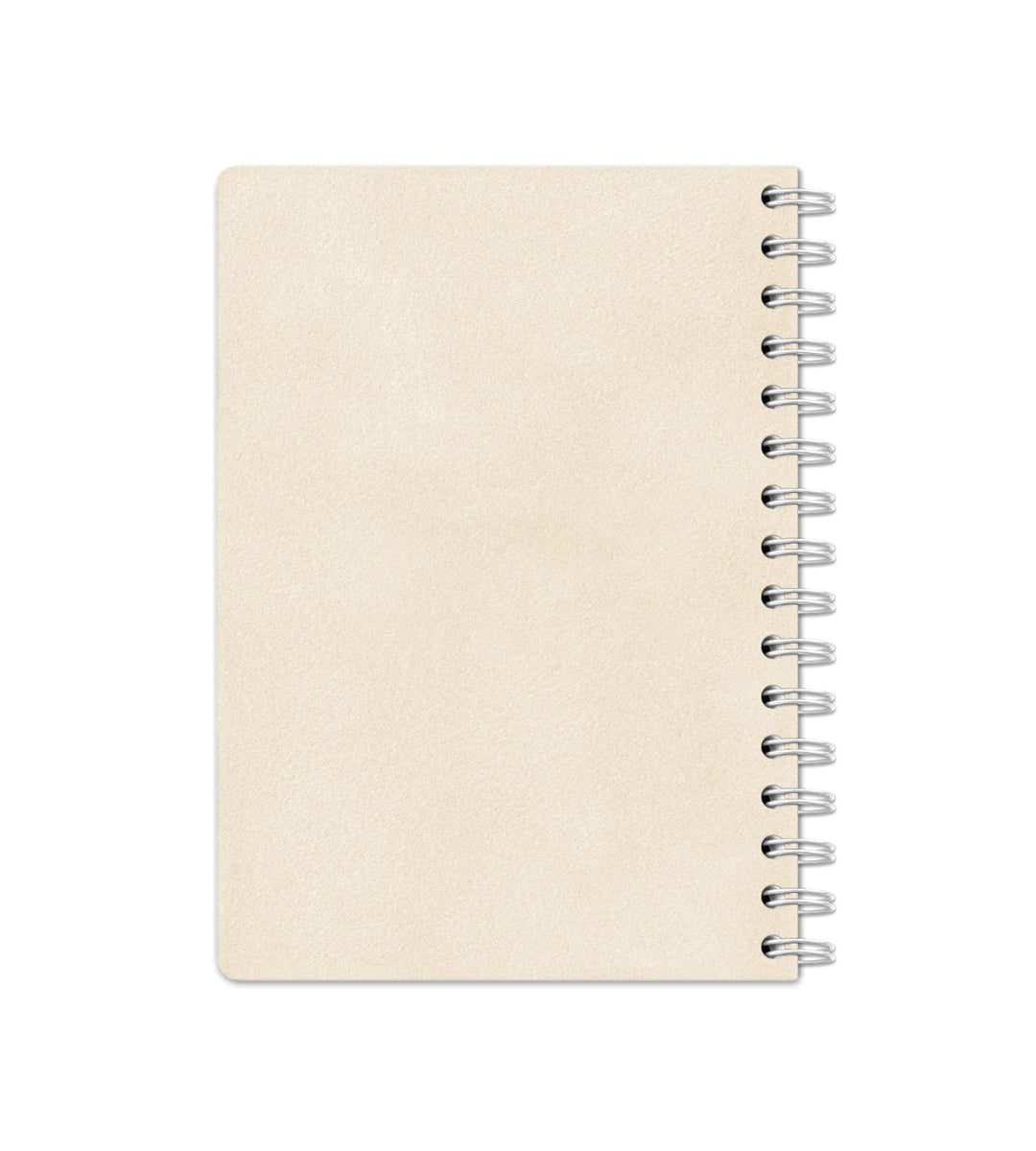 Notebook Cream Suede - Spiralbindung A5 
