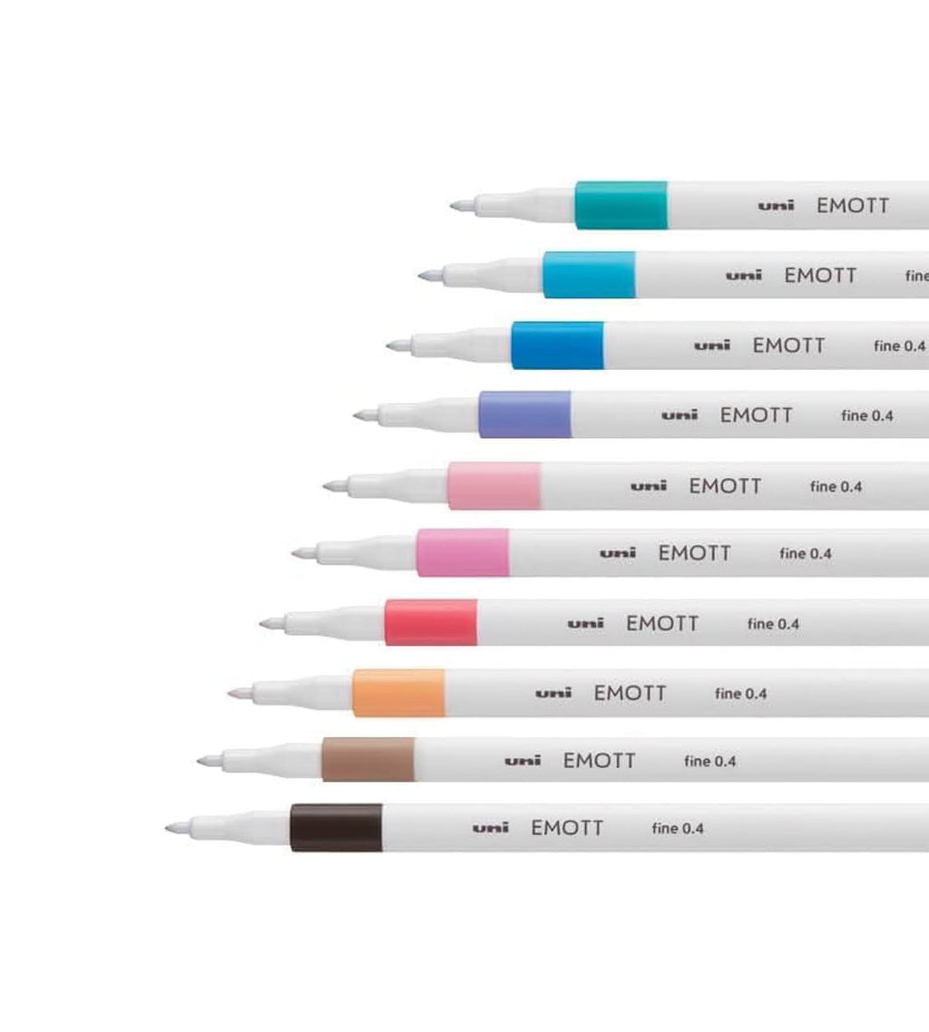 Fineliner - Uni Emott Set no 2 Blooms & Berries 10er Set