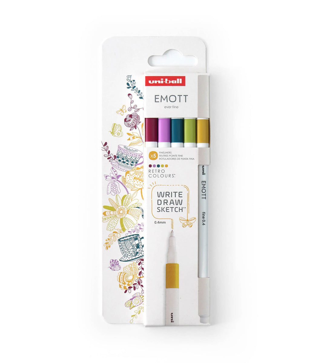 Fineliner - Uni Emott Set - 5er Set