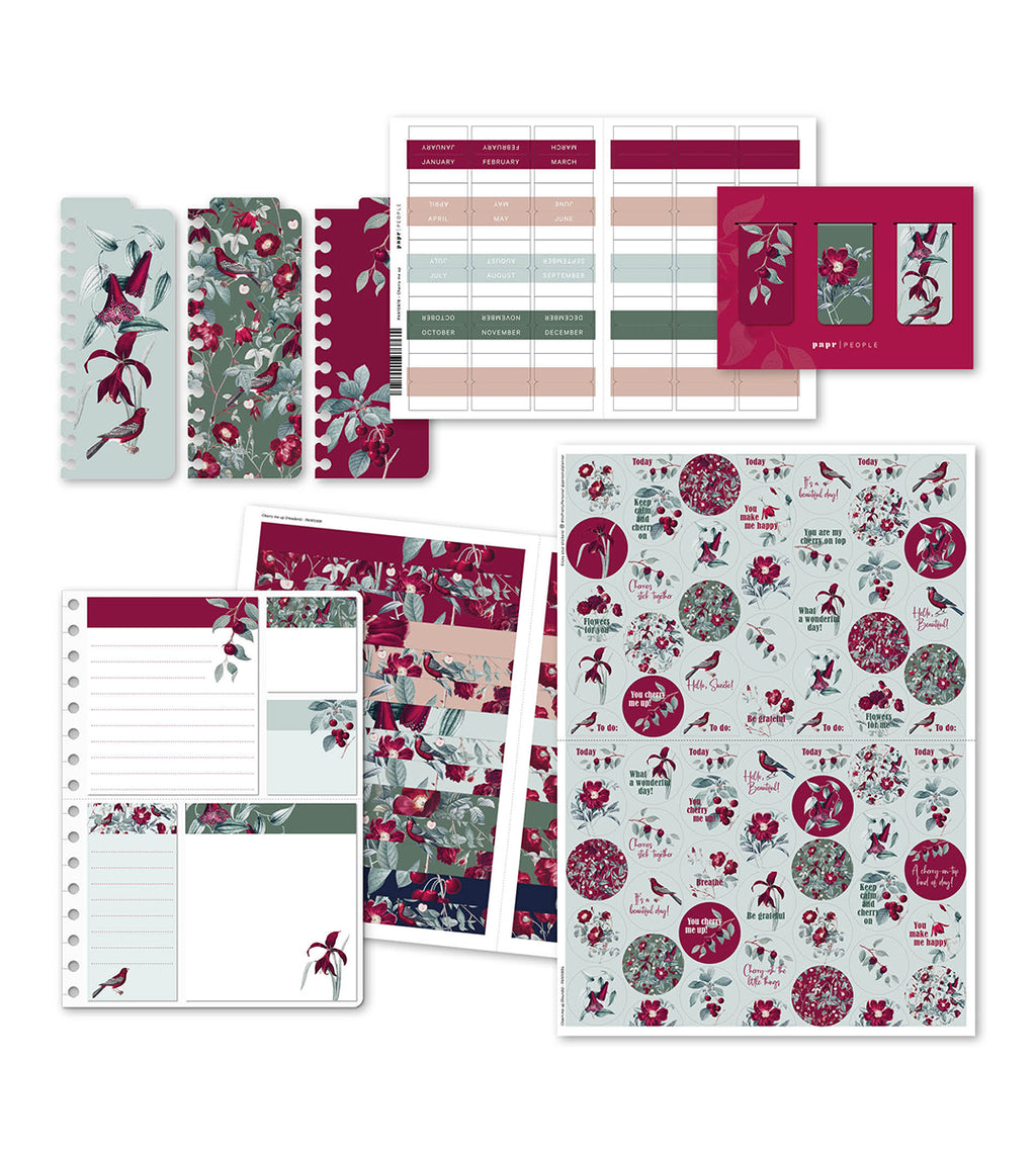 Kit - Cherry me up für Kalender - Größe A5, A4