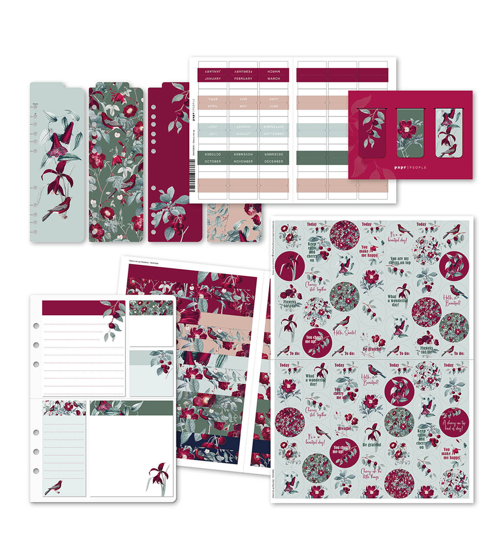 Kit - Cherry me up für Systemkalender - Größe A5