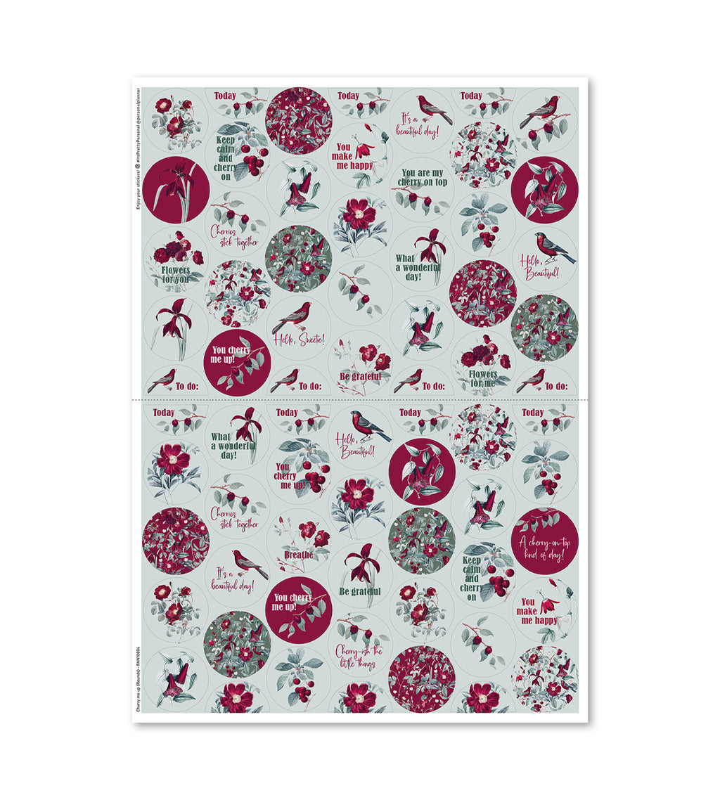 Sticker - Cherry me up (Rounds)  