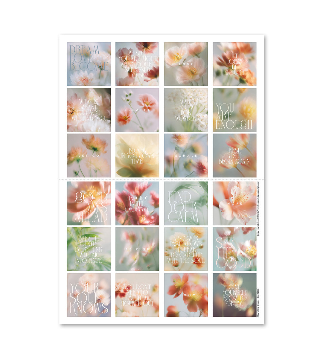 Sticker - Flourishing Dreams 