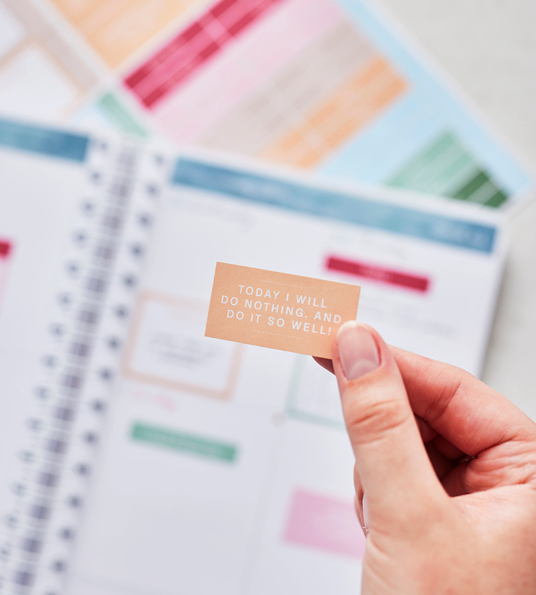 Sticker - Stick to Plan (Box) 