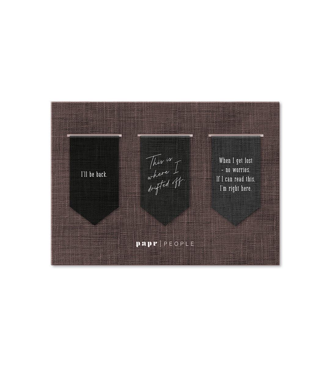 Lesezeichen - Magnetische Lesezeichen – 3er-Set