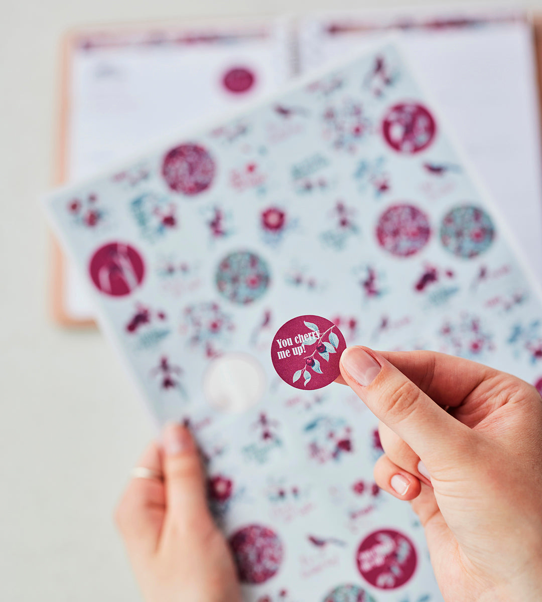 Sticker - Cherry me up (Rounds)  