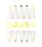 Textmarker - Zebra Mildliner 5er Set 