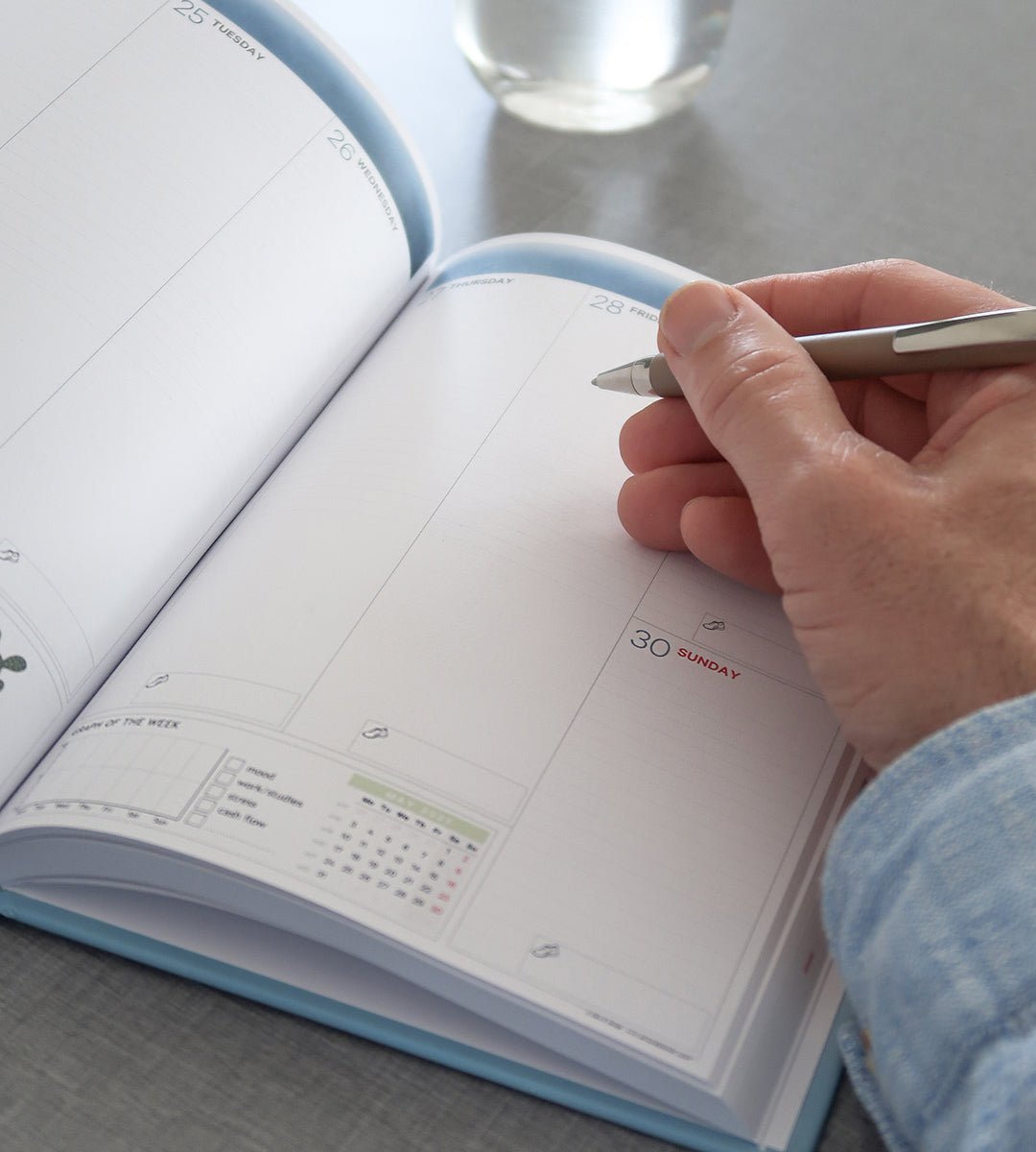Kalender - Buchkalender A5 - Personal Planner