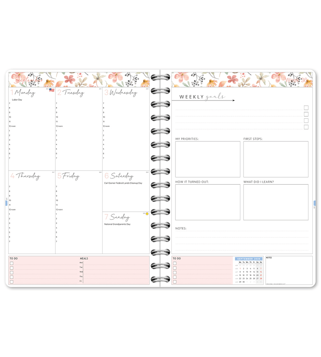 Almanacka - Spiralbindning A5 - Personal Planner